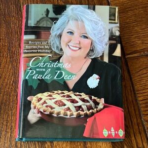Signed Christmas with Paula Deen Cookbook